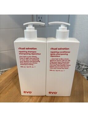 Evo Ritual Salvation Shampoo & Conditioner Duo Set 16.9 Oz
